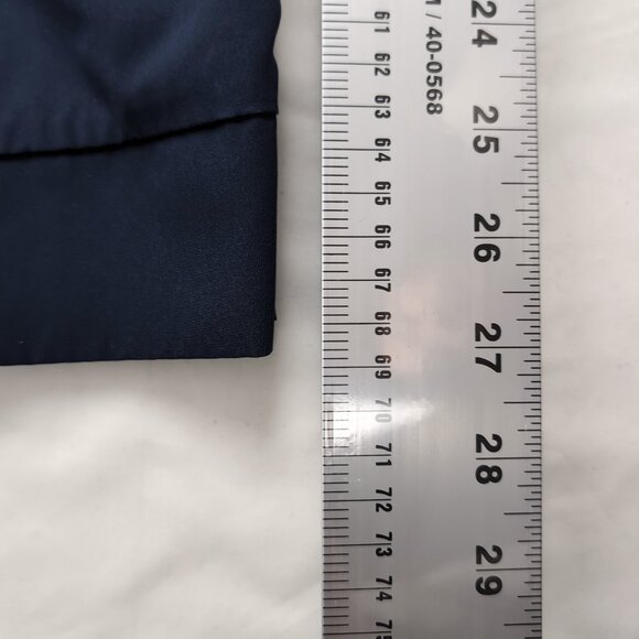 New Balance Men's Blue/Navy Track Pants Elastic Waist Zipper Pockets Taped Seams - Picture 8 of 9